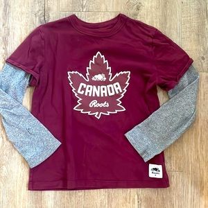 Boys roots long sleeve